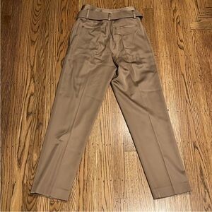 Reiss Beautiful chocolate brown  slacks  with Belt